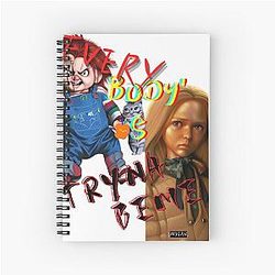 M3GAN vs Chucky Spiral Notebook