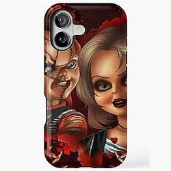 Chucky and Tiffany's Child's Play iPhone Tough Case