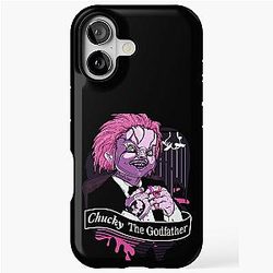 Chucky The Godfather Pink iPhone Tough Case