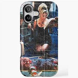 Tiffany and Chucky seance scene photo iPhone Tough Case