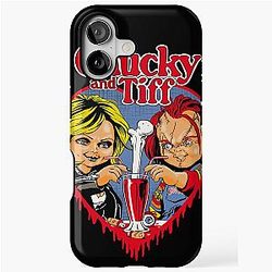 Chucky and Tiffany iPhone Case