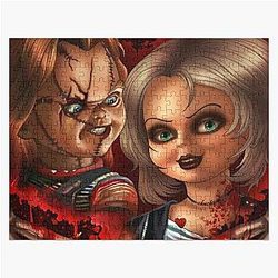 Chucky and Tiffany Child's Play Jigsaw