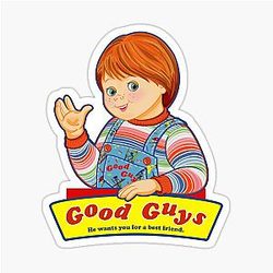 Good Guys Child's Play Chucky Sticker