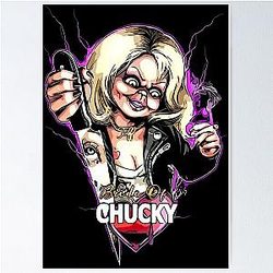 Bride of Chucky Childs Play doll Poster