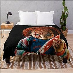 Game of Chucky Throw Blanket