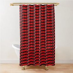 Chucky 2021 Title Block Shower Curtain