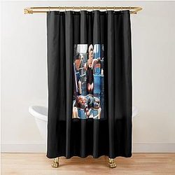 Exiling Chucky Demon Shower Curtain