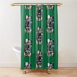 Bride of Chucky - Human Tiffany and Chucky Shower Curtain