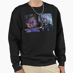Chucky and Tiffany Pullover Sweatshirt