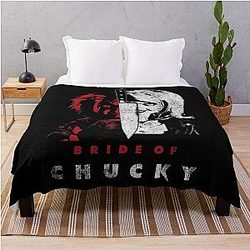 Bride of Chucky Throw Blanket