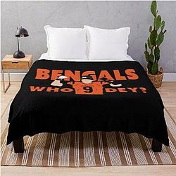 Football Cincinnati Bengals Throw Blanket