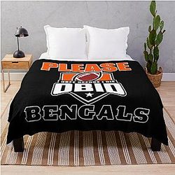 Cincinnati Bengals Throw Blanket