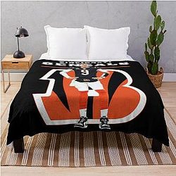 Football Cincinnati Bengals Throw Blanket