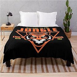 Football Cincinnati Bengals Throw Blanket