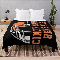 Cincinnati Bengals Throw Blanket