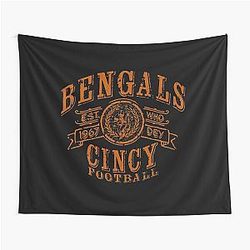 Football Tapestry and Bengals