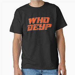 Who Dey Cincinnati Bengals American Football Fan Art Classic T-Shirt