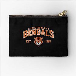 Football Cincinnati Bengals Zipper Pouch