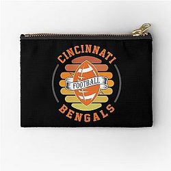 Football Cincinnati Bengals Zipper Pouch