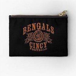 Football; Cincinnati Bengals Zipper Pouch