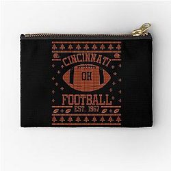 Football Cincinnati Bengals Zipper Pouch