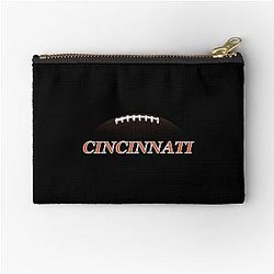 Football Cincinnati Bengals Zipper Pouch