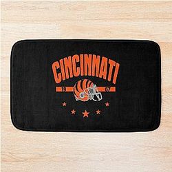 Cincinnati Bengals Bath Mat