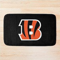 Football Rug - Cincinnati Bengals Bath Mat