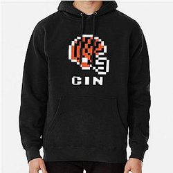 Cincinnati Bengals Tecmo Super Bowl Football Hoodie