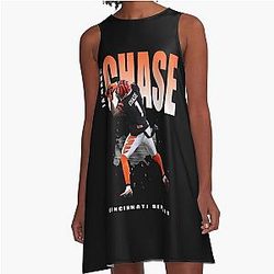 Football Cincinnati Bengals A-Line Dress