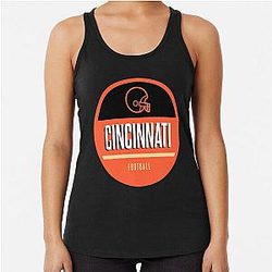 Football Cincinnati Bengals Racerback Tank Top