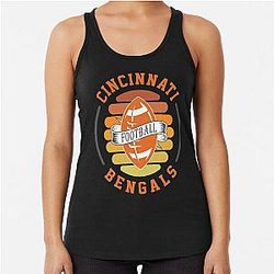 Football Cincinnati Bengals Racerback Tank Top