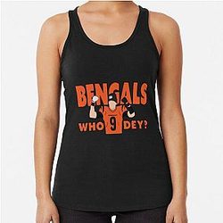 Football Cincinnati Bengals Racerback Tank Top
