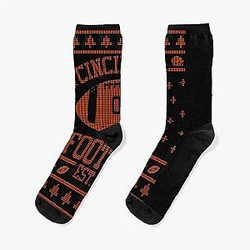 Football in Cincinnati Bengals Socks