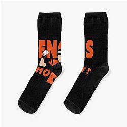 Football and Cincinnati Bengals Socks