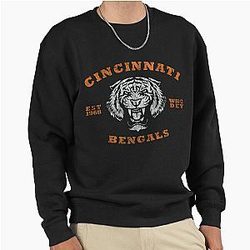 Football and Cincinnati Bengals Sweatshirt