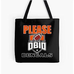 Cincinnati Bengals All Print Tote Bag