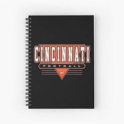 Football Spiral Notebook Cincinnati Bengals