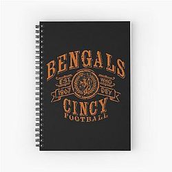 Football Spiral Notebook