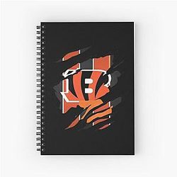Football Cincinnati Bengals Spiral Notebook