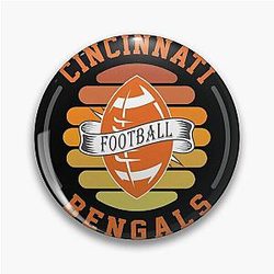 Football Pin Cincinnati Bengals