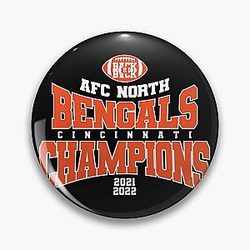 Football Bengals Pin