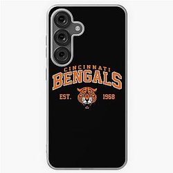 Football Soft Case For Cincinnati Bengals Samsung Galaxy