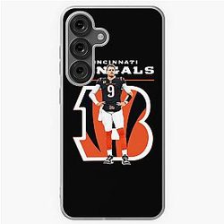 Football Case for Cincinnati Bengals Samsung Galaxy