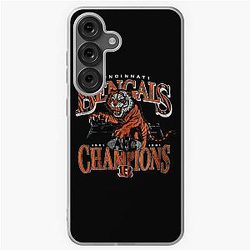 Football Cover for Cincinnati Bengals - Soft Phone Case for Samsung Galaxy