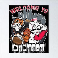 Football Cincinnati Bengals Poster