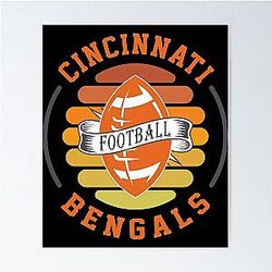 Football Poster - Cincinnati Bengals