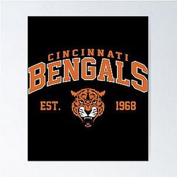 Football Cincinnati Bengals Poster