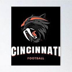 Cincinnati Bengals Football Poster