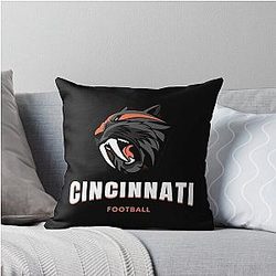 Football Cincinnati Bengals Throw Pillow